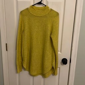 Yellow Loft tunic sweater